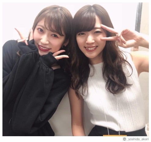 NMB48吉田朱里＆鈴木愛理の2ショットが胸熱「最強コンビ」とファン歓喜
