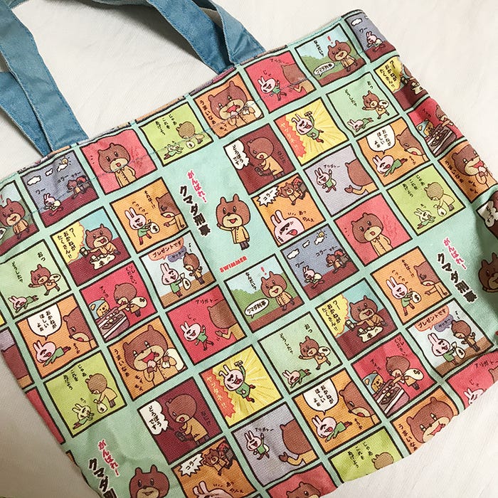 「SWIMMER」の「がんばれ!クマダ刑事」 トートバッグ (C)モデルプレス