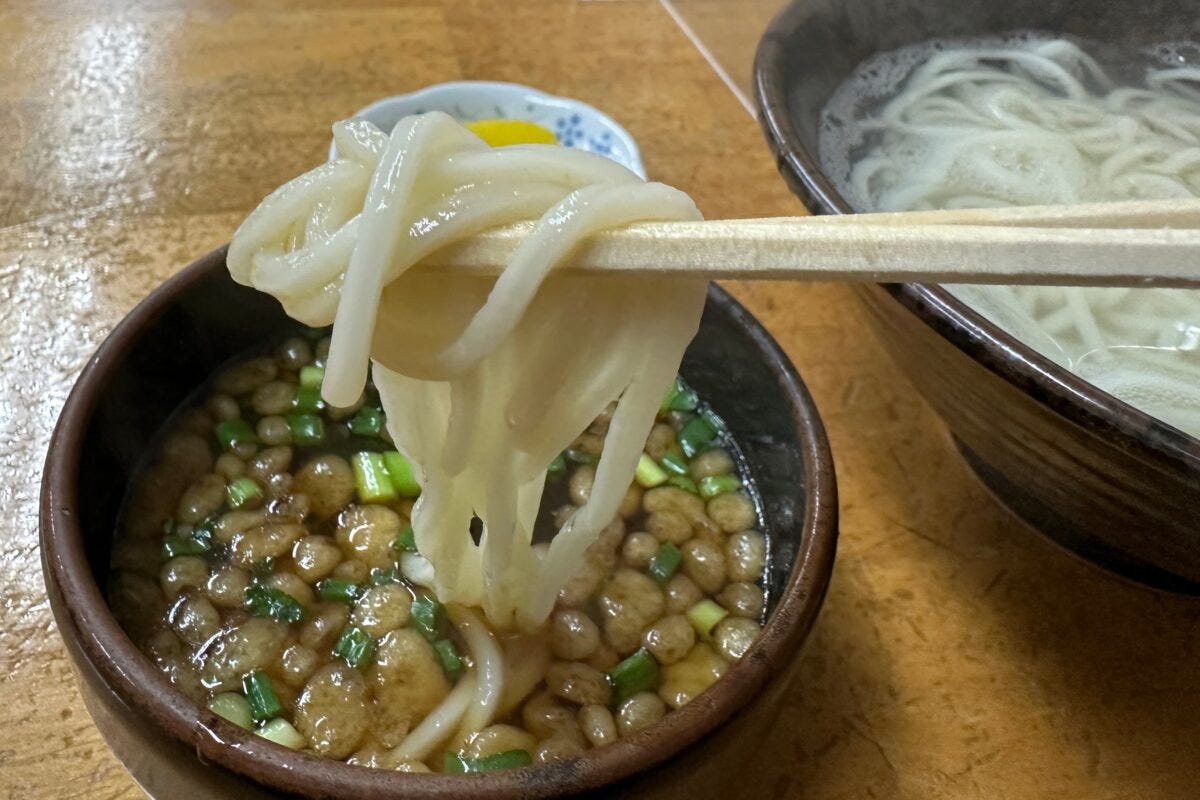 釜揚げうどん・戸隠