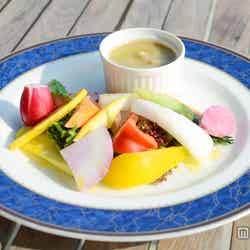 「季節野菜のバーニャカウダ」¥900