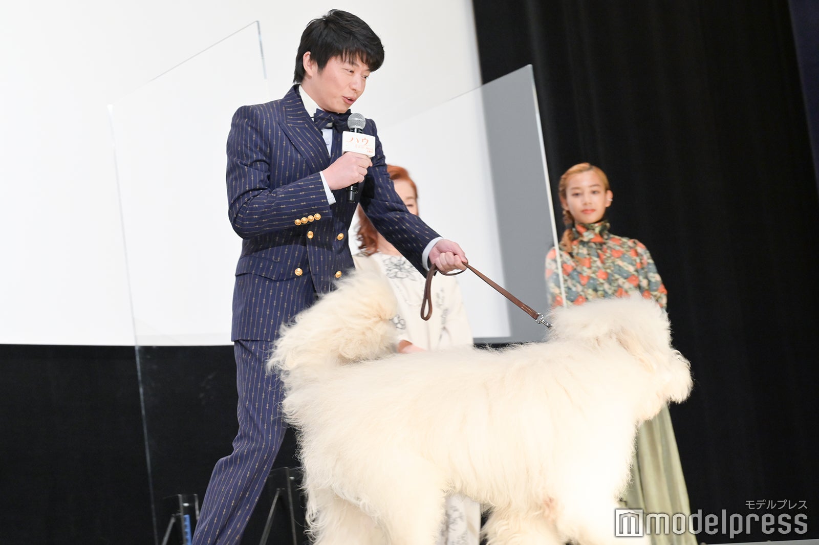 ベックに慌てる田中圭 （C）モデルプレス