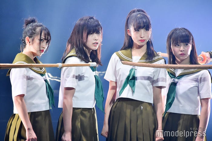 向井地美音、岡部麟、小栗有以、倉野尾成美/舞台版「マジムリ学園」ゲネプロの様子 (C)モデルプレス