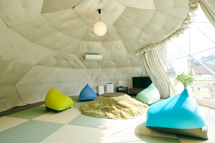 グランピング テルマー湯滑川店／提供画像