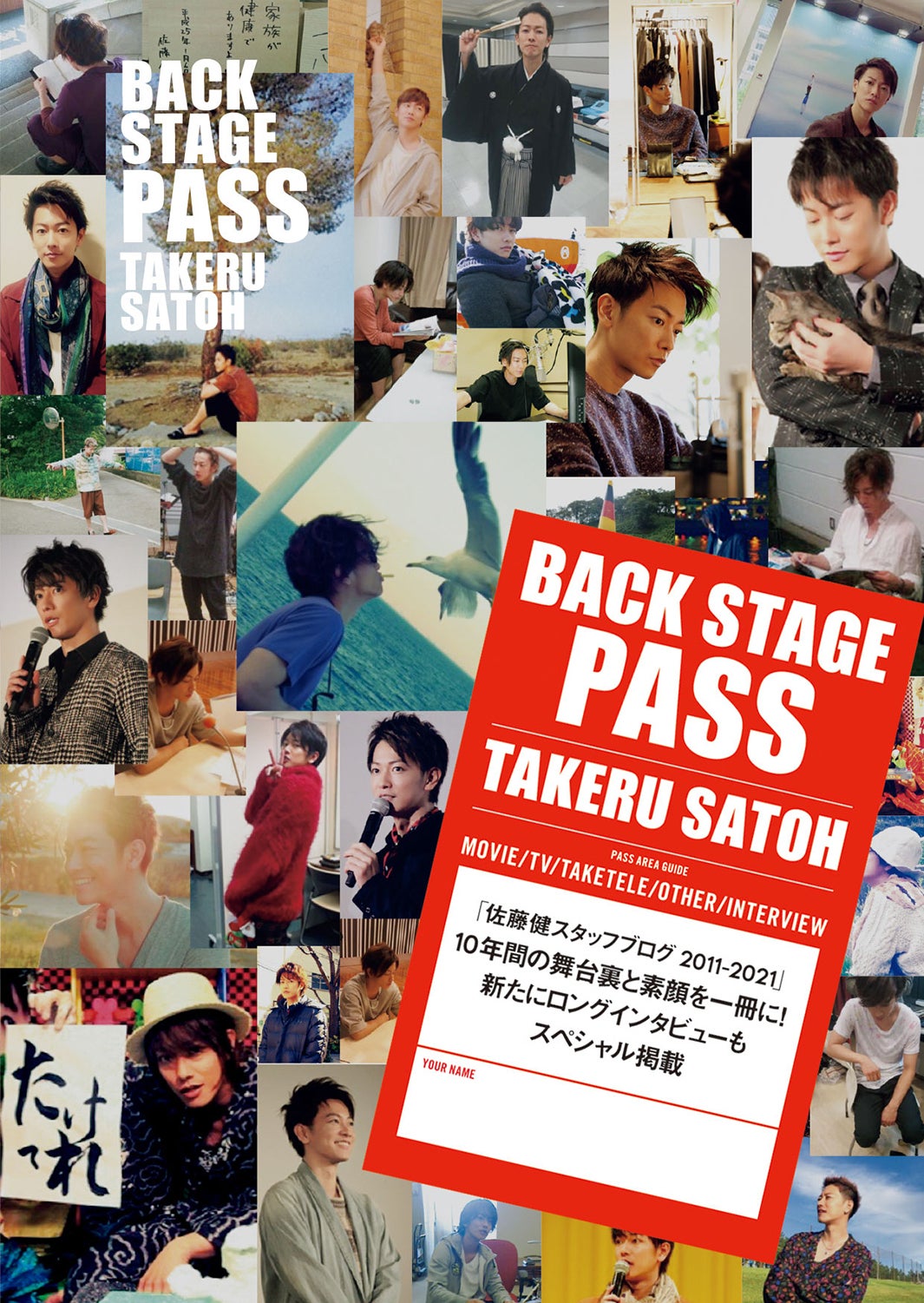 佐藤健「BACK STAGE PASS TAKERU SATOH」（提供写真）