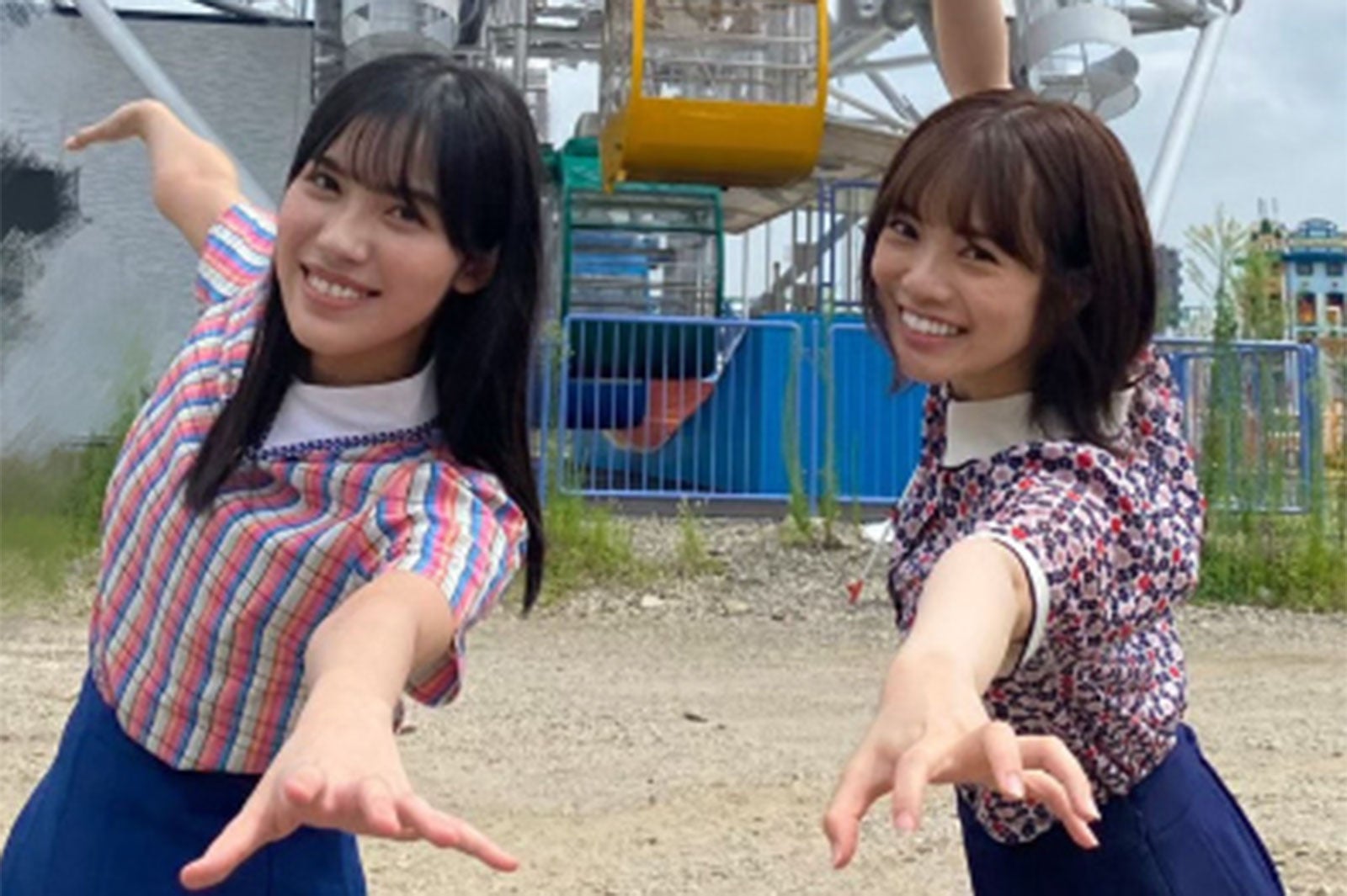 森本茉莉、宮田愛萌／森本茉莉ブログより