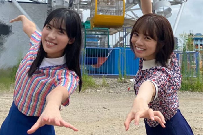 森本茉莉、宮田愛萌/森本茉莉ブログより