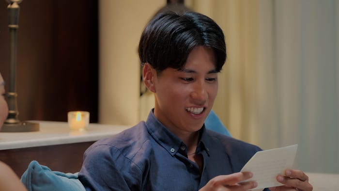 坂口隆志『バチェロレッテ・ジャパン』シーズン3エピソード8(C)2024 Warner Bros. International Television Production Limited. All Rights Reserved