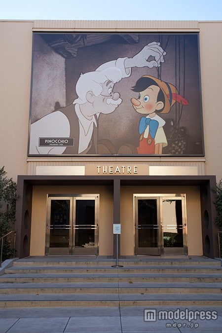 「ピノキオ」の看板／撮影：Kaori Suzuki