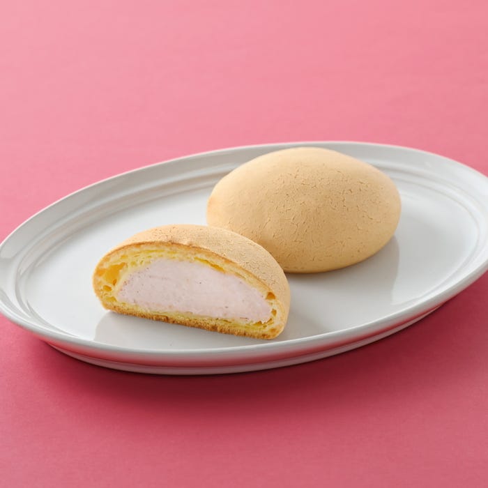 むにほっぺ(ゆうべにいちごのクリーム)(税込155円)/提供画像