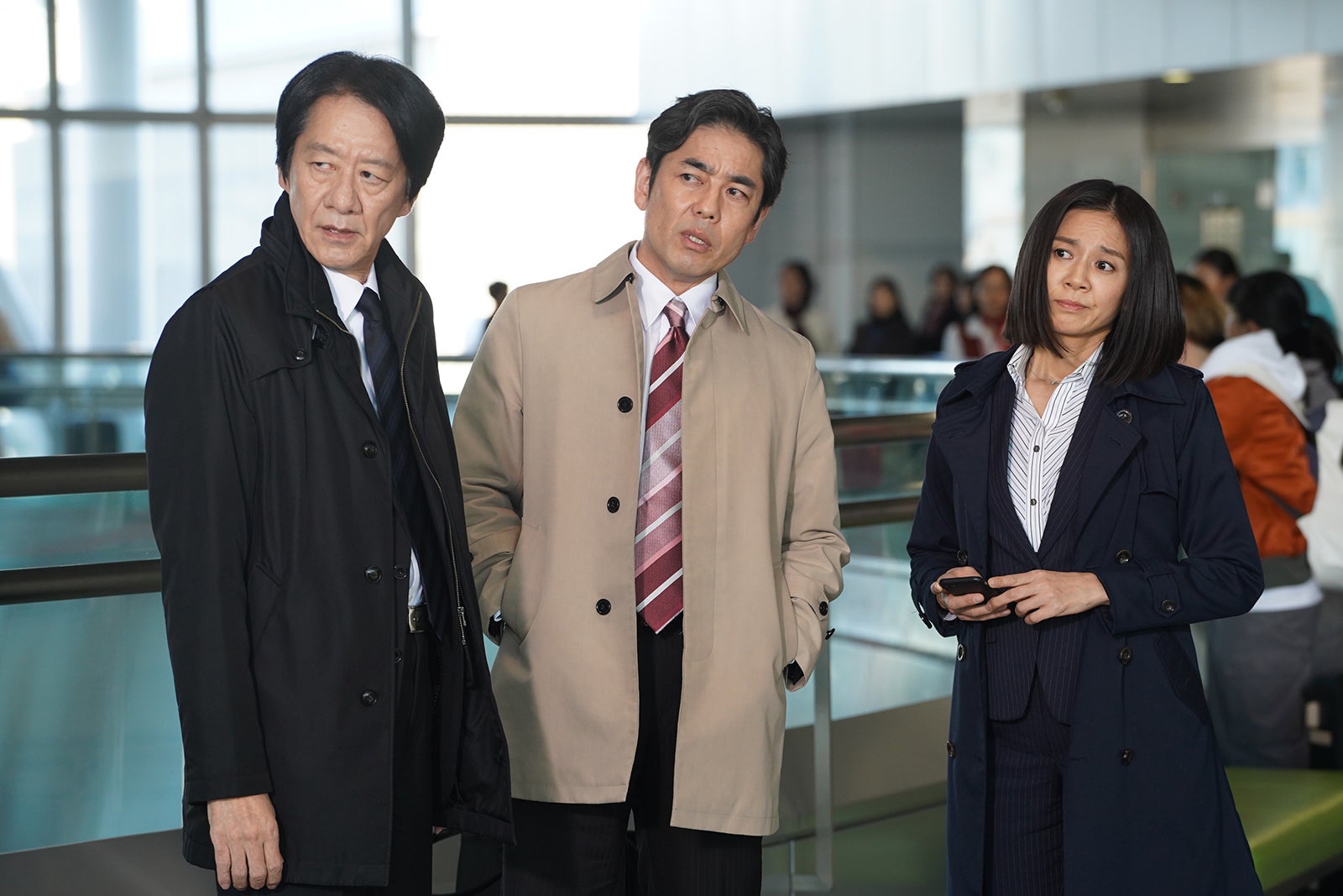 山中崇史、川原和久、篠原ゆき子「相棒season22」第10話 元日スペシャルより（C）テレビ朝日