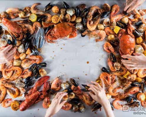 手づかみシーフードレストラン「Dancing Crab」が関西初上陸