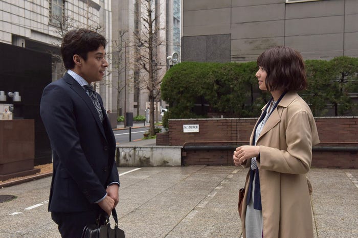 満島真之介、木村文乃/『ボク、運命の人です。』第2話より(画像提供:日本テレビ)