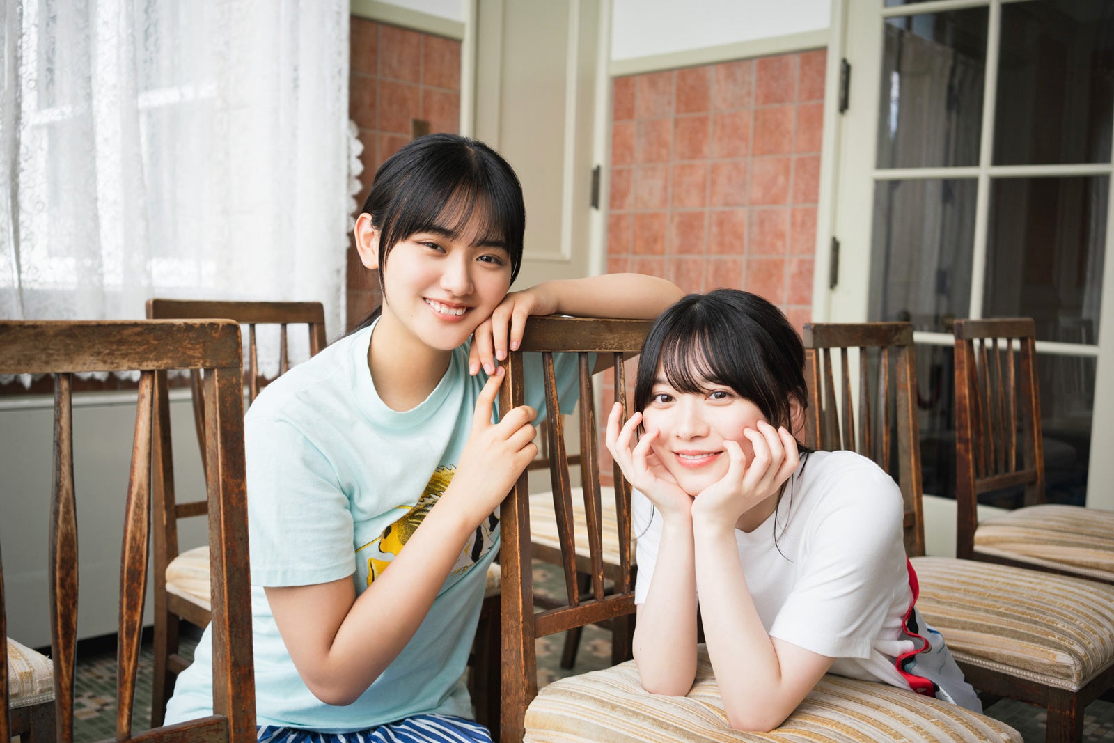 櫻坂46森田ひかる＆山崎天、無邪気な笑顔にキュン 「B.L.T.」表紙に登場