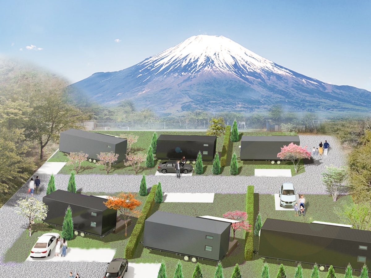 GLANSTELLA CABIN Fujiyamanakako／画像提供：Dot Homes