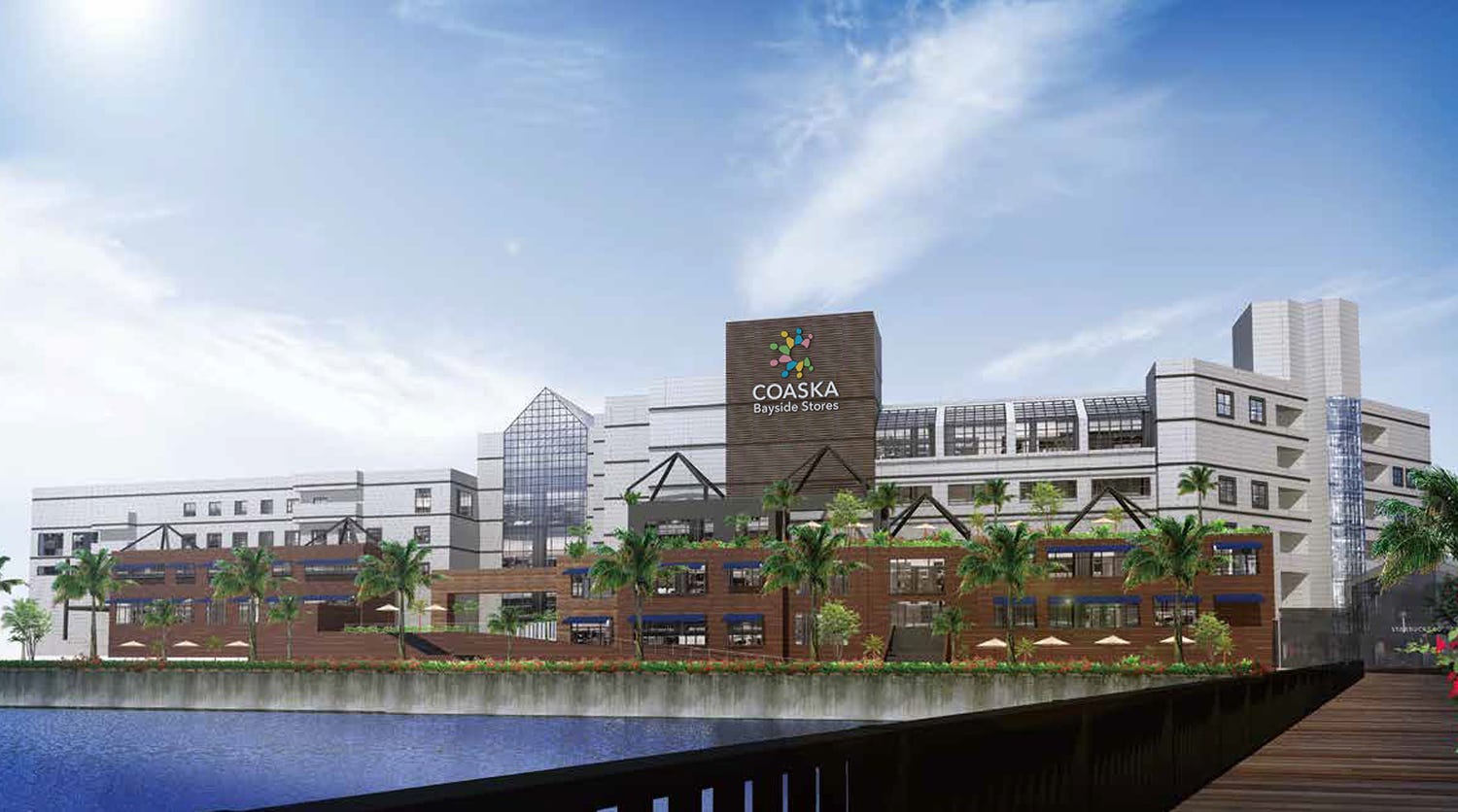 横須賀の新施設「コースカベイサイドストアーズ」地域最大の無印やGU、映画館など100店舗超