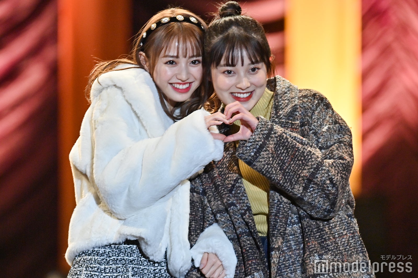 香音（のんのん）、福山絢水（あやみん） （C）モデルプレス