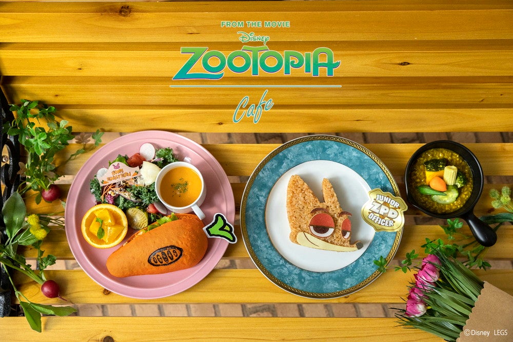 「ズートピア」OH MY CAFE（C）Disney
