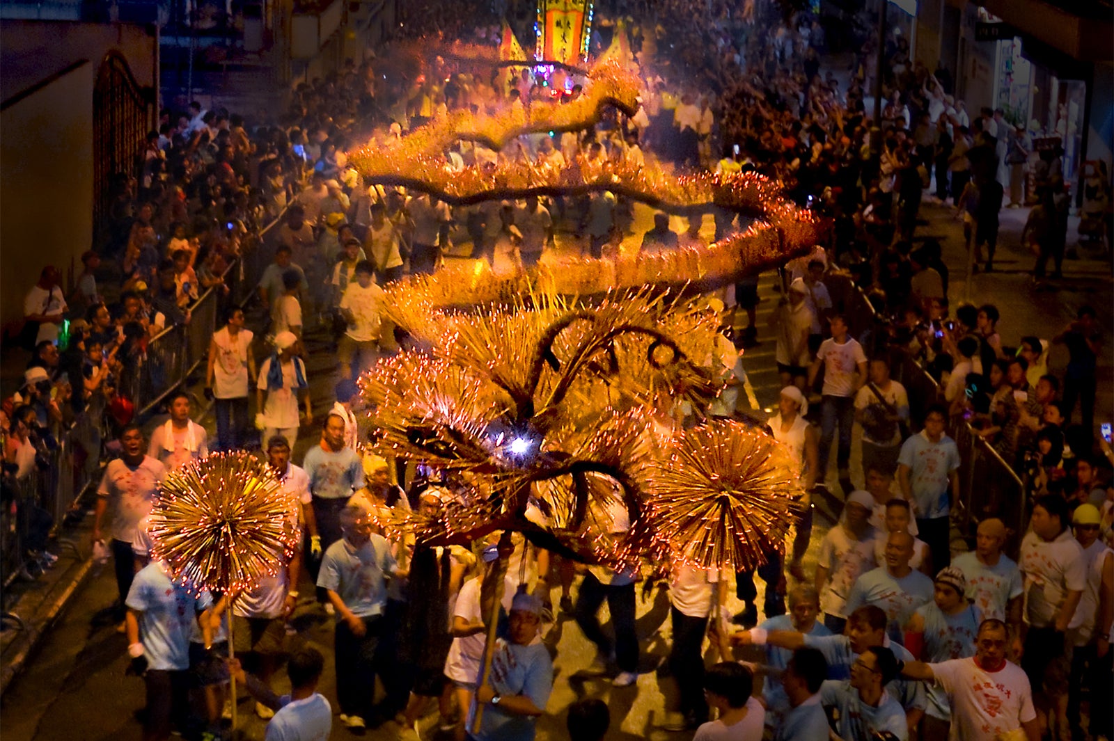 大坑ファイヤー・ドラゴン・ダンス2017／画像提供：香港政府観光局