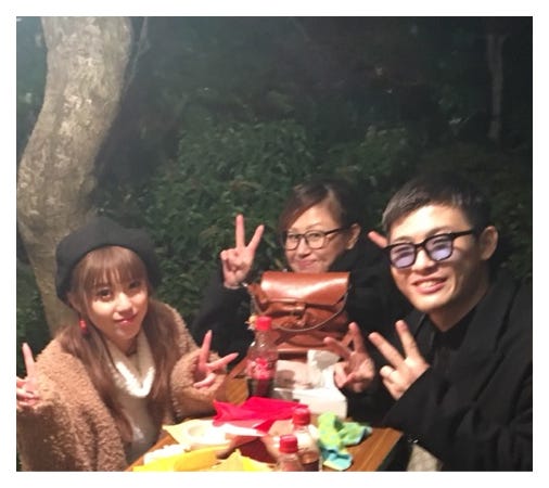 ちゃんえな&平本の母親&平本蓮/平本蓮オフィシャルブログ(Ameba)より