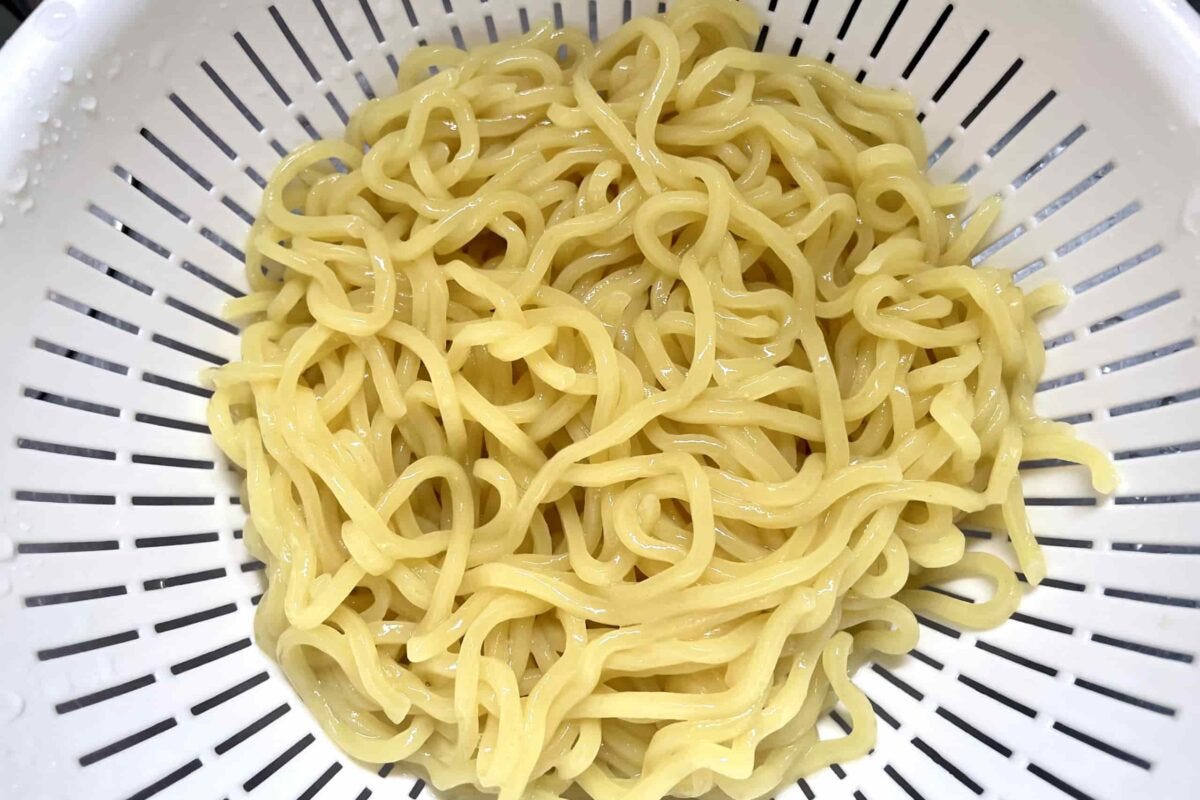 ざるラーメン
