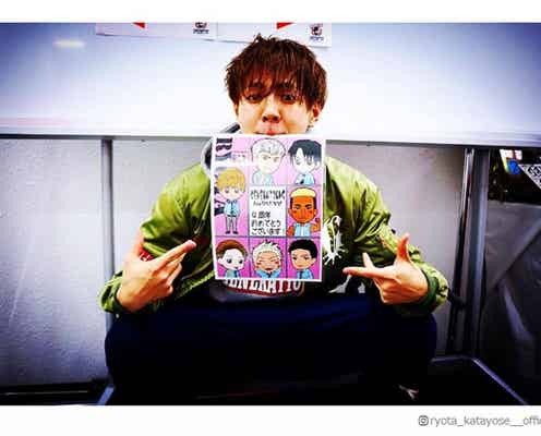 片寄涼太、GENERATIONS“兄こま”バージョン公開 原作者プレゼントの似顔絵に「可愛い」「最高」と反響