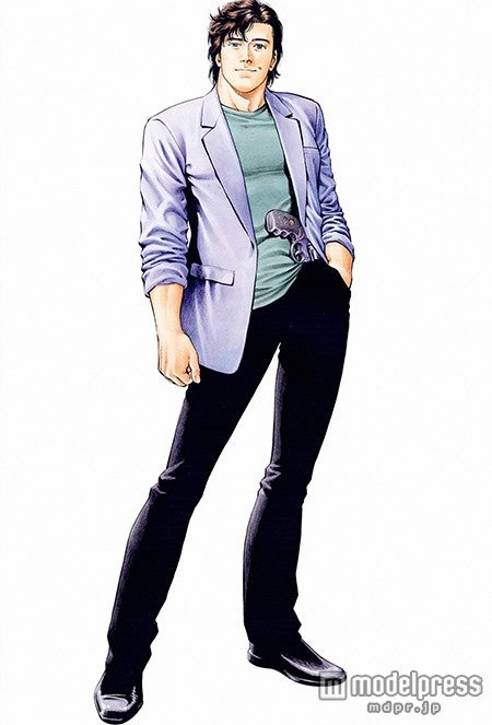 上川隆也が演じる主人公・冴羽りょう「エンジェル・ハート」 （c）北条司/NSP 2001