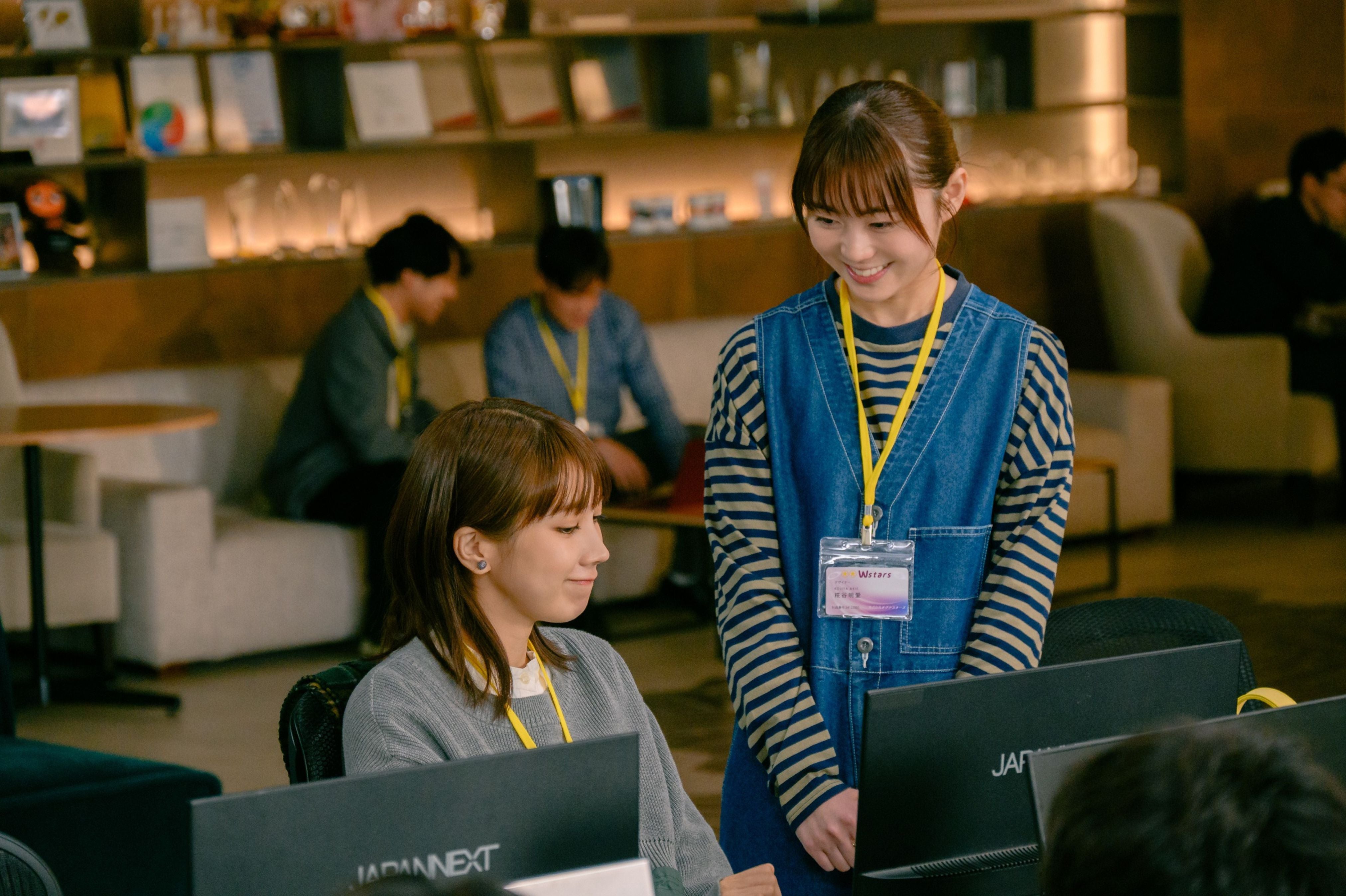 松本穂香、田畑志真／場面写真より（C）ABCテレビ・ストームレーベルズ