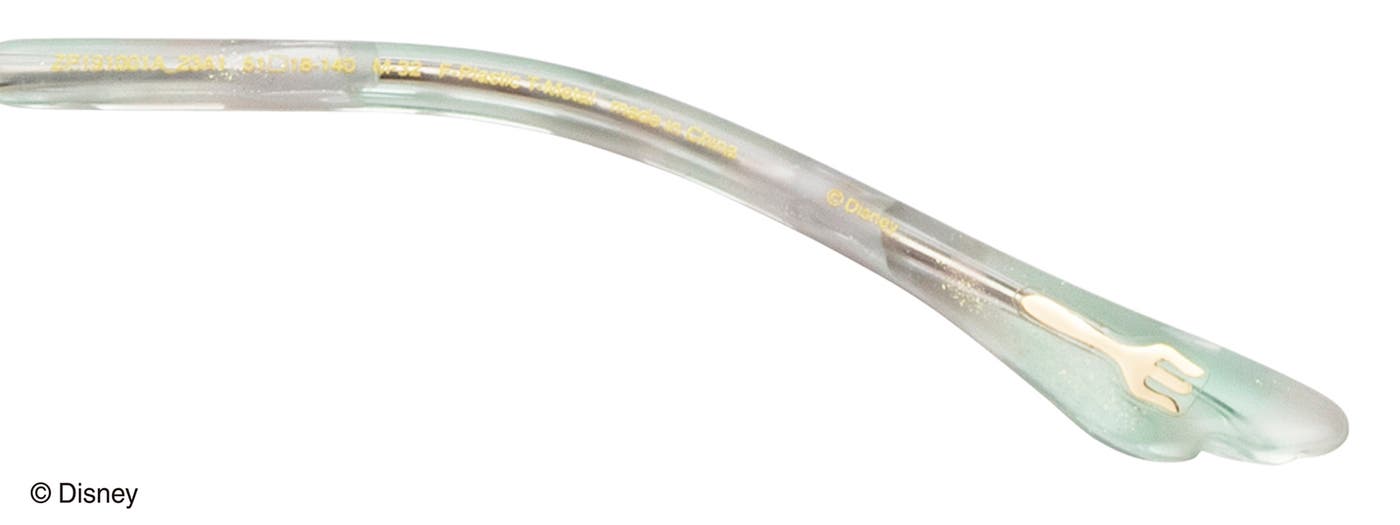 アリエルが髪をとかしたフォークをモチーフとしたメタルパーツ