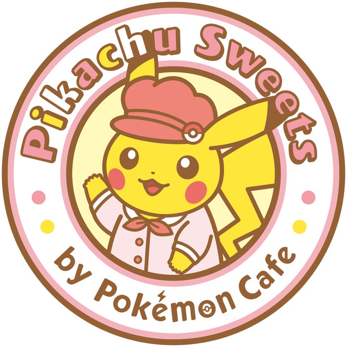 「ピカチュウスイーツ by ポケモンカフェ」ロゴ
