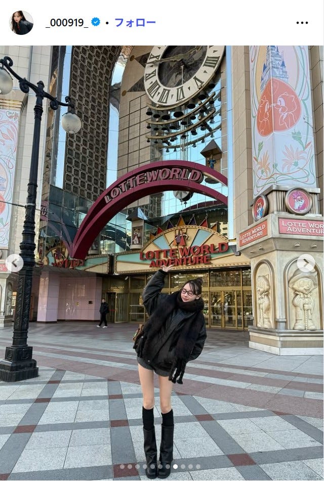 PyunA.(ぴょな)Instagramより