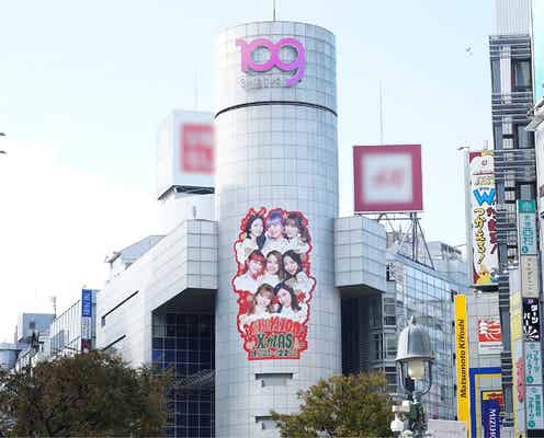 NiziUデビュー、渋谷・新宿など東京中が一斉に祝福 スカイツリーで特別ライティングも