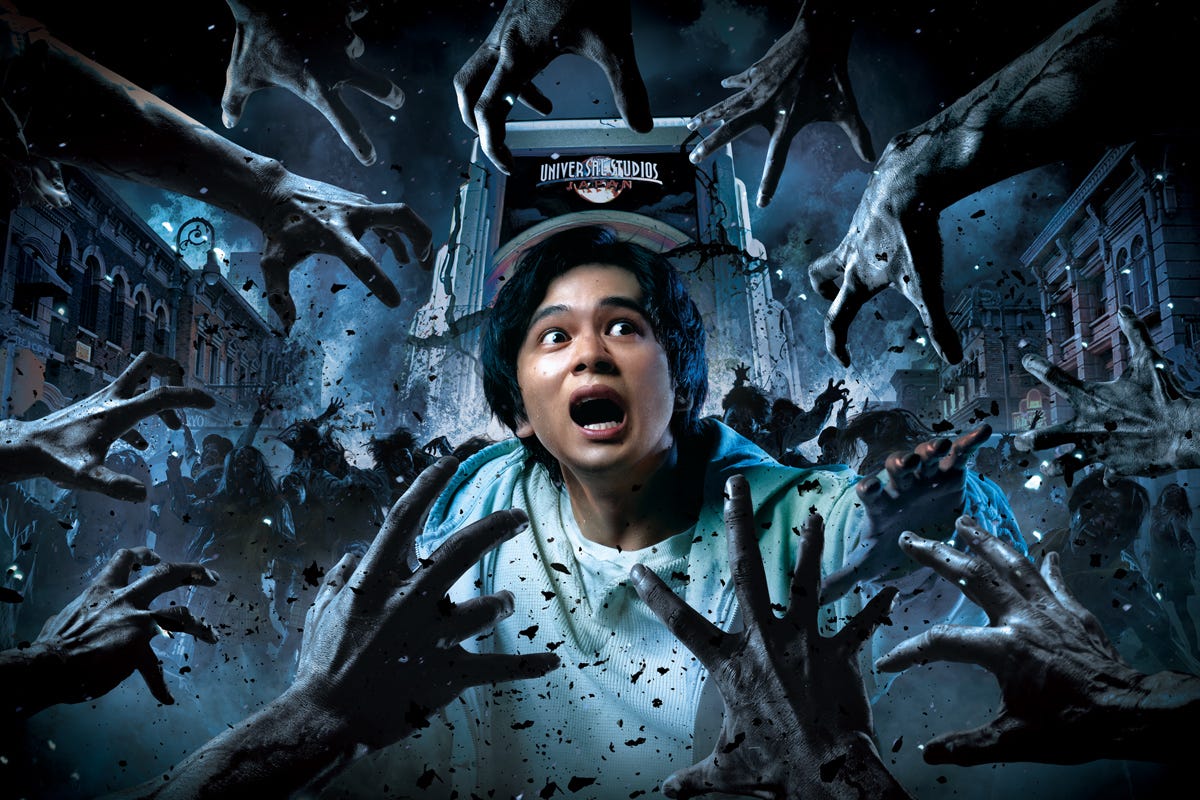 USJで極限の恐怖体験!ハロウィーン2026開催 過去最多ゾンビに「バイオ」最新コラボ、歴代人気楽曲メドレーが彩る
