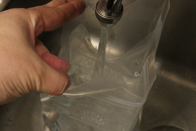 つけ置き洗いバッグS