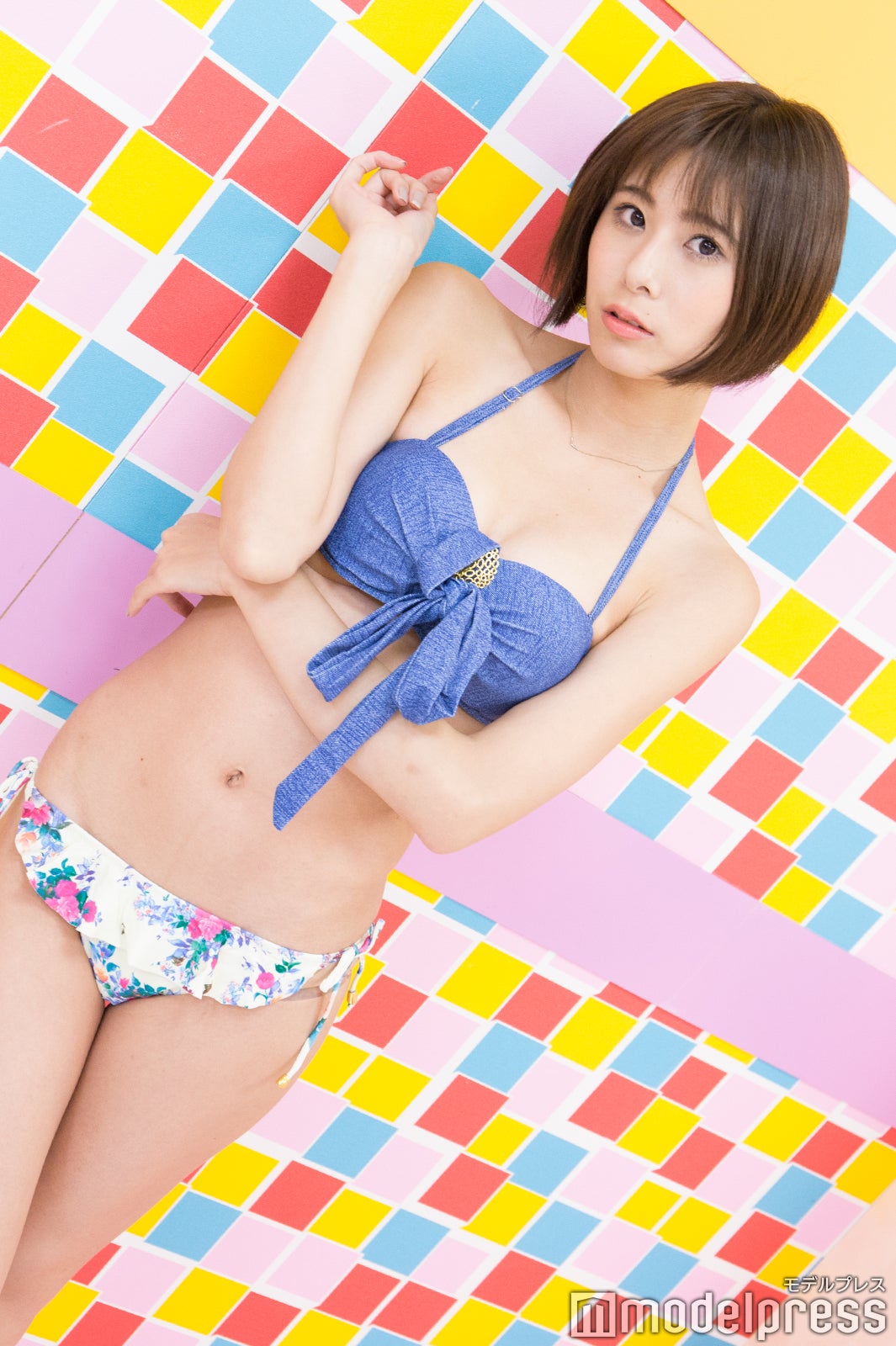 沖舘唯／2980円／水着提供 ：HOYUKI（C）モデルプレス