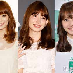 8月16日に最も読まれたニュースは？／（左から）浜崎あゆみ、小嶋陽菜、佐々木希（C）モデルプレス
