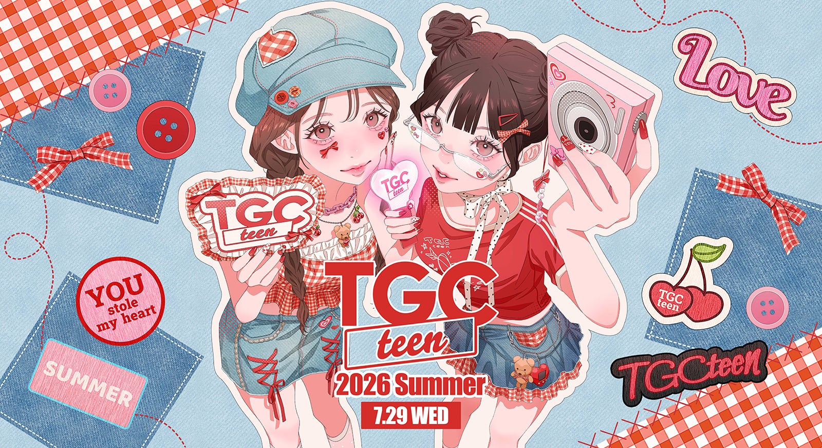 「TGC teen 2026 Summer」開催決定 希空・おひなさま（長浜広奈）ら出演者第1弾解禁