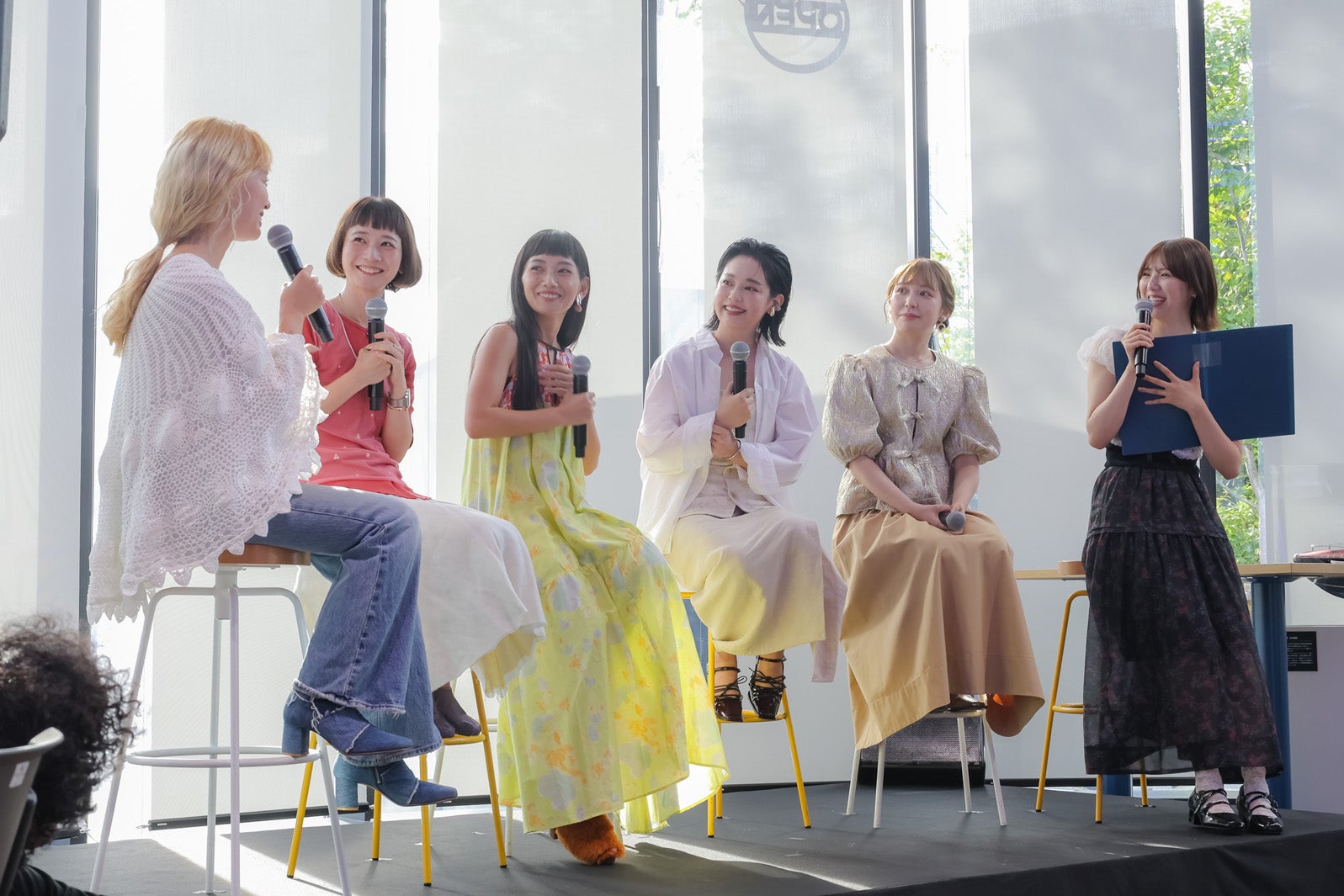 モデルトークショー（C）ヨシモリユウナ、樋口隆宏、石井亜希、岩本弘基