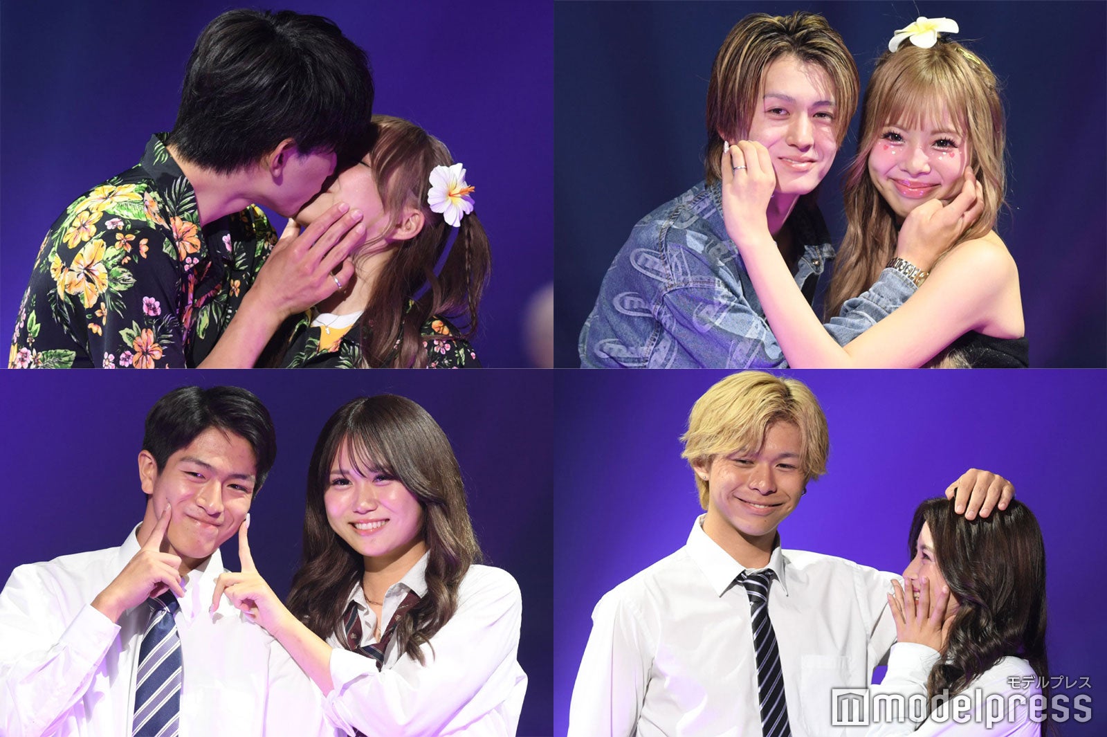 「今日好き」カップルが沖縄に集結 ステージ上でキスも【沖縄コレクション2024】