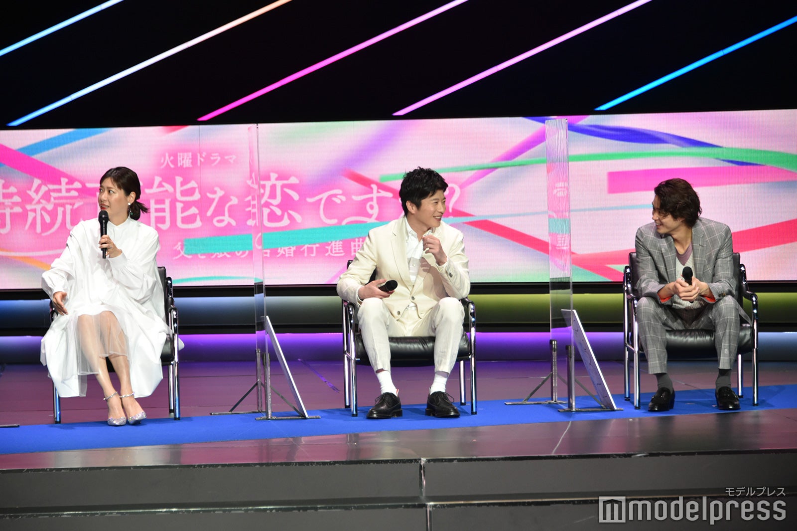 上野樹里、田中圭、磯村勇斗（C）モデルプレス
