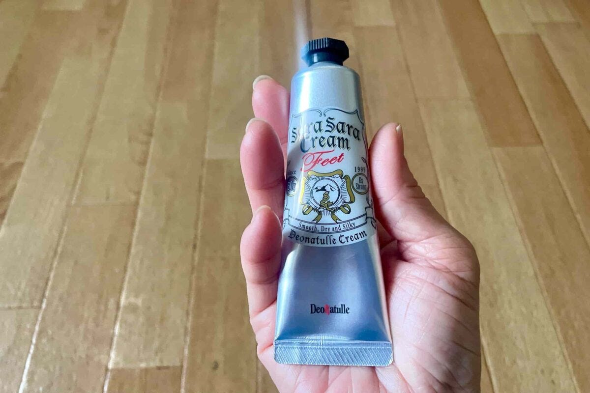 足指さらさらクリーム