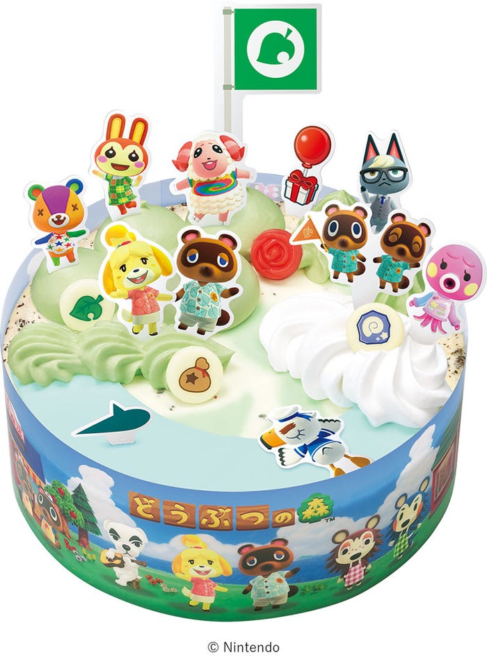 どうぶつの森 アイスクリームケーキ(C)Nintendo