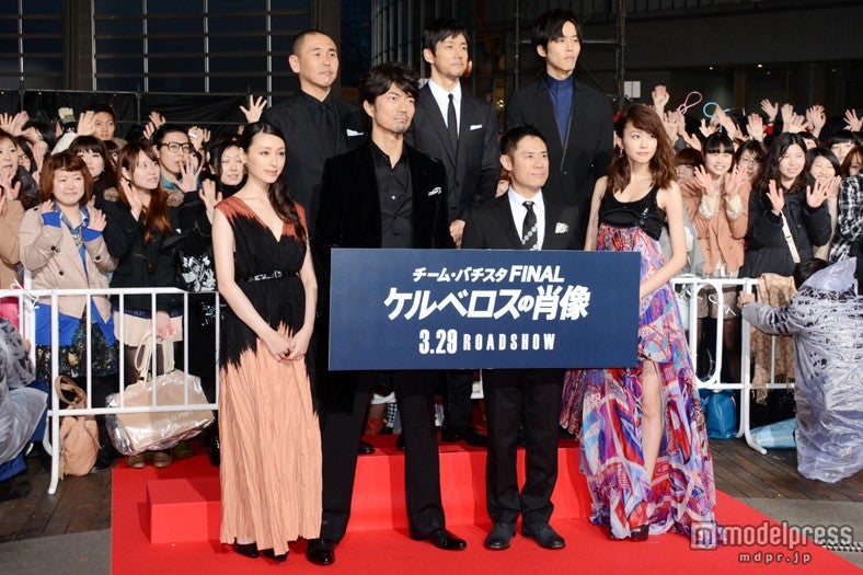 映画「チーム・バチスタFINAL ケルベロスの肖像」完成披露イベントの様子