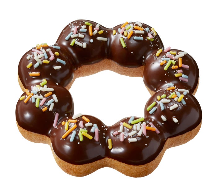 ポン・デ・リース チョコレートスノー（151円）／画像提供：ダスキン