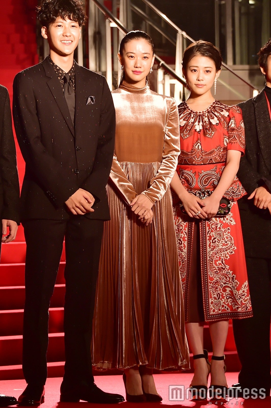 （左から）葉山奨之、蒼井優、高畑充希 （C）モデルプレス