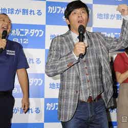 （左から）TKO・木下隆行、ますだおかだ・岡田圭右、菊地亜美