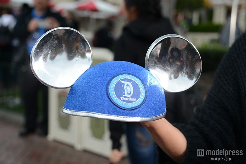 米ディズニーランド60周年記念イベント「ダイヤモンド・セレブレーション」／非売品の限定帽子