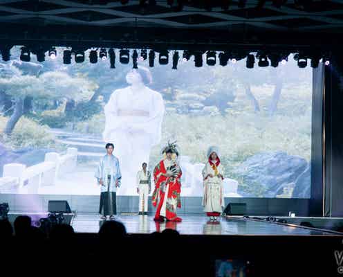【動画】【FACE of ASIA】日本代表・Kiala、Aoi、朝日茉椰、伝統衣装で登場!着物クリエーターはとり、岩田ペリエ眞知子が優雅にコーディネート。<Asia Model Festival 2025>