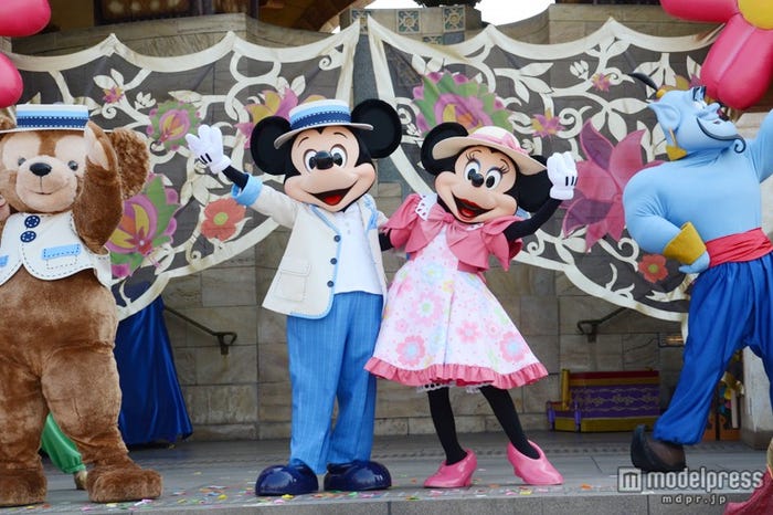ディズニーシー、ミニショー「スプリングタイム・サプライズ」/ミッキー&ミニー