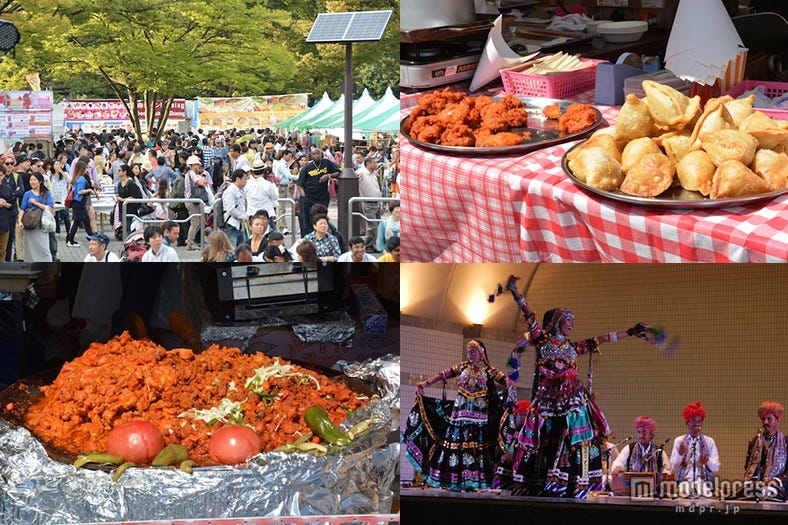 スパイシー料理が勢揃い 日本最大級のインドフェスが開催