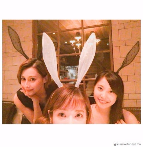 ダレノガレ明美＆佐野ひなこ＆くみっきー、キュートな“うさ耳”女子会に「完璧なコラボ」「美人の集まり」の声